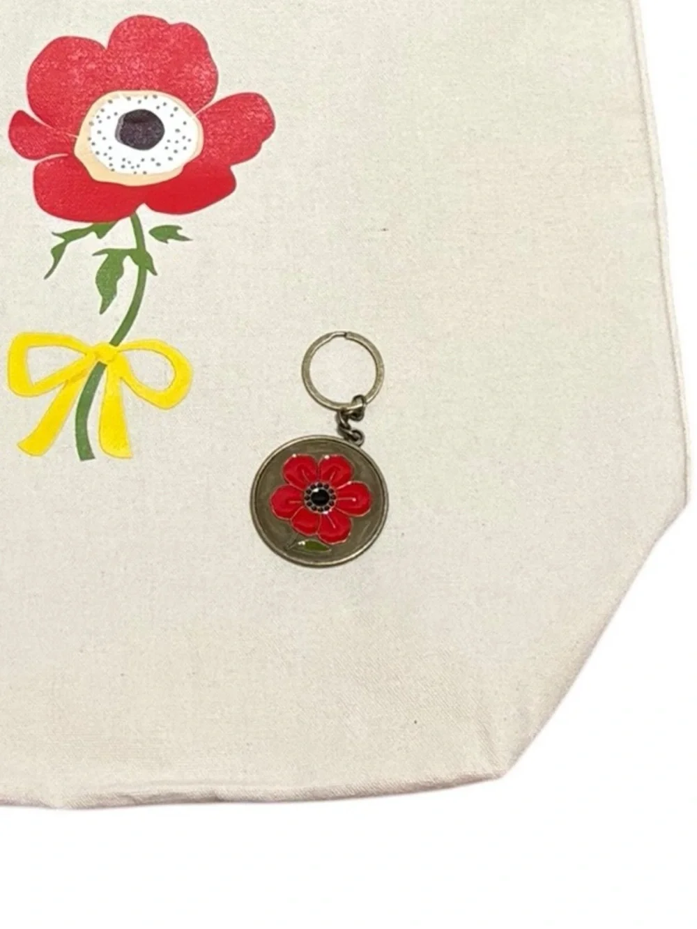 Canvas All‎ Purpose Tote And Matching Keychain Designed In Israel